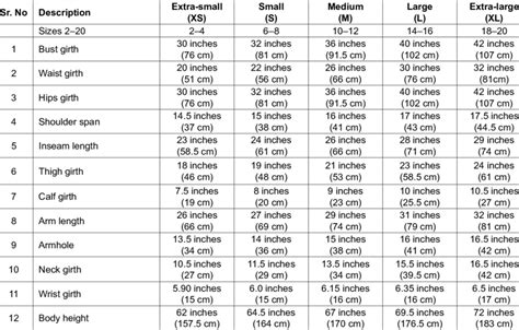 measurements for thick girl|normal body size chart.